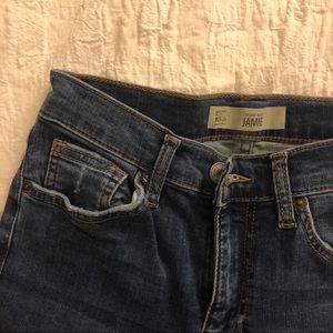Top shop “Jamie” skinny jeans